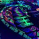 Psychedelic luminous canvas 'Royal Cobra'. Decor. anahart. My Livemaster. Фото №4