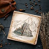 Канцелярские товары handmade. Livemaster - original item Notebook or album in the style of the Lord of the Rings universe 
