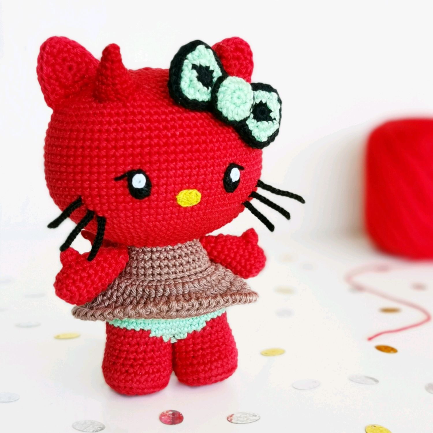 Hello Kitty. Мастер-класс в интернет-магазине на Ярмарке Мастеров | Мягкие  игрушки, Ростов-на-Дону - доставка по России. Товар продан.