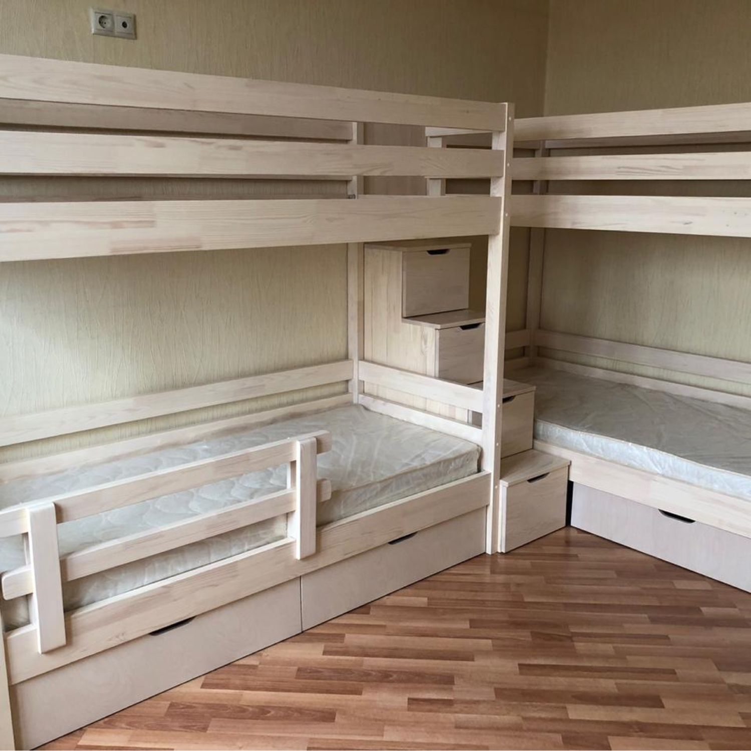 двухъярусная кровать для 4 х детей