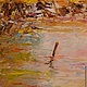 Картина. Там, где Осень... Масло, холст на подрамнике, мастихин, 35х50. Картины. Ершова (Ershova) Марина (Marina):). Интернет-магазин Ярмарка Мастеров.  Фото №2