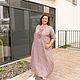 Copy of Linen dress  corral colour. Dresses. NATALINI. Ярмарка Мастеров.  Фото №6