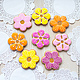 Gingerbread 'Flowers'. Gingerbread Cookies Set. prynik. Online shopping on My Livemaster.  Фото №2