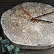 Wooden clock made of birch split. Watch. Lyubov (Pryanyj les). My Livemaster. Фото №4