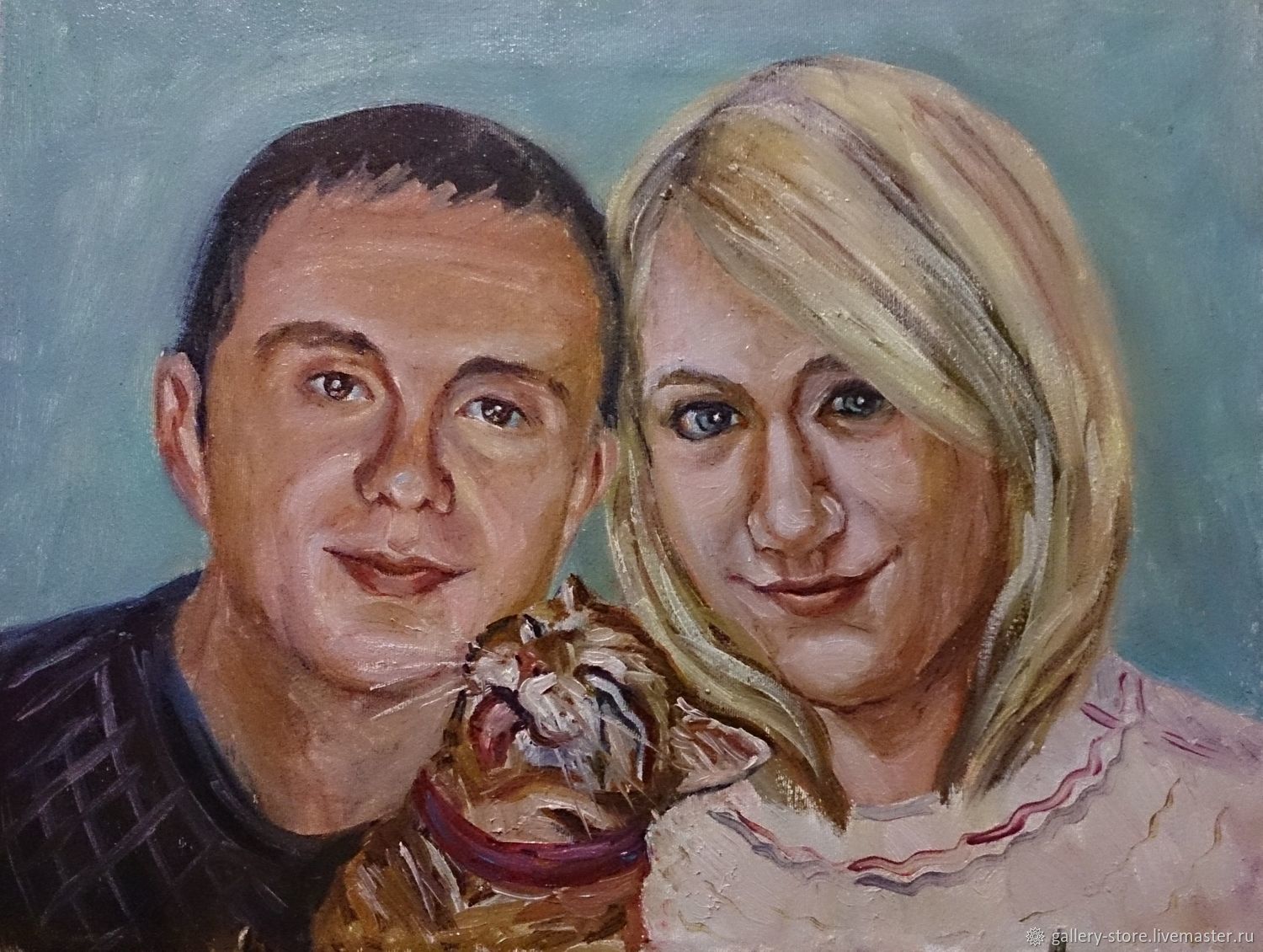 Портрет по фото брянск Portrait oil painting custom в интернет-магазине на Ярмарке Мастеров Pictures, B