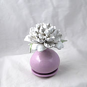 Для дома и интерьера handmade. Livemaster - original item White peony-aroma diffuser. Handmade.