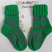 Аксессуары handmade. Livemaster - original item socks 12,5 cm. Handmade.