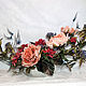 Букет "Кэори". Цветы из ткани, цветы из шелка. Flowers. Dizani. Ярмарка Мастеров.  Фото №6