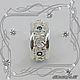 Ring from the series 'Wedding rings-EXCLUSIVE' silver, Topaz. VIDEO. Rings. MaksimJewelryStudio. My Livemaster. Фото №4