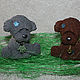 Order 'Cute puppy ' souvenir curly soap. Edenicsoap - soap candles sachets. Livemaster. . Soap Фото №3