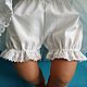 Shorts for a christening dress. Baptismal shirts. Happy White. Online shopping on My Livemaster.  Фото №2
