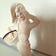 Заказать Винтаж: CAPODIMONTE. B.MERLI. СТАТУЭТКА. ДАМА С СУМКОЙ. ИТАЛИЯ. ВИНТАЖНАЯ НАХОДКА.. Ярмарка Мастеров. . Статуэтки винтажные Фото №3