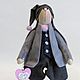 Bunny Tilda Rey. Tilda Toys. Handmade from Veronika. Online shopping on My Livemaster.  Фото №2