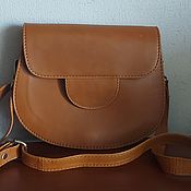 Сумки и аксессуары handmade. Livemaster - original item Crossbody bag: Leather bag in boho style. Handmade.