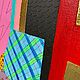 Интерьерная картина «Summer patchwork». Картины. Татьяна Карабанова. Интернет-магазин Ярмарка Мастеров.  Фото №2