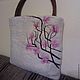 Bag of felt 'cherry blossom' series (Japan). Classic Bag. Nadia I (Magic wool). Online shopping on My Livemaster.  Фото №2
