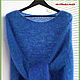 Джемпер "Fancy" 4 северное сияние (джемпер вяз). Джемперы. Ирина(shvilinka.knit). Ярмарка Мастеров.  Фото №6