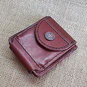 Сумки и аксессуары handmade. Livemaster - original item Leather wallet, with a department for small change.. Handmade.
