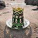 Армуды (турецкие/азербайджанские стаканчики для чая) с росписью. Чайные пары. Творческая мастерская Ольги Скрыжевской. Ярмарка Мастеров.  Фото №6