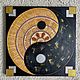 Мандала Инь-Янь 50х50см. Мандала. Yantra i Mandala. Ярмарка Мастеров.  Фото №4