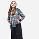 Bomber jacket with a designer print Ksenia Knyazeva. Bombers. Super Fabrics. Online shopping on My Livemaster.  Фото №2