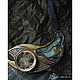 "The Sacred herald" колье. Колье. Julia Chernopazova Art Jewelry. Ярмарка Мастеров.  Фото №4