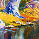 Order The picture of the 'Austrian mill' (oil on canvas). Multicolor Gallery. Livemaster. . Pictures Фото №3