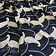 Gorgeous Alta MODA Paisley mesh on black, Fabric, Taganrog,  Фото №1