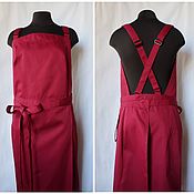 Одежда handmade. Livemaster - original item Women`s apron of large size for a non-standard figure. Handmade.