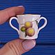 Винтаж: Винтажная миниатюрная кружка с двумя ручками дизайна Blenheim от Spode, Предметы интерьера винтажные, Москва,  Фото №1