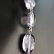 Серебряное колье с аметистом "Lilac drops". Колье. Mits jewelry. Интернет-магазин Ярмарка Мастеров.  Фото №2