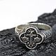 Men's-Women's Greek Cross Ring in 925 silver HH0100. Rings. Sunny Silver. My Livemaster. Фото №5