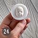 Order Mold No. №24 (form for making a face). homyakmarket (homyakmarket). Livemaster. . Blanks for dolls and toys Фото №3