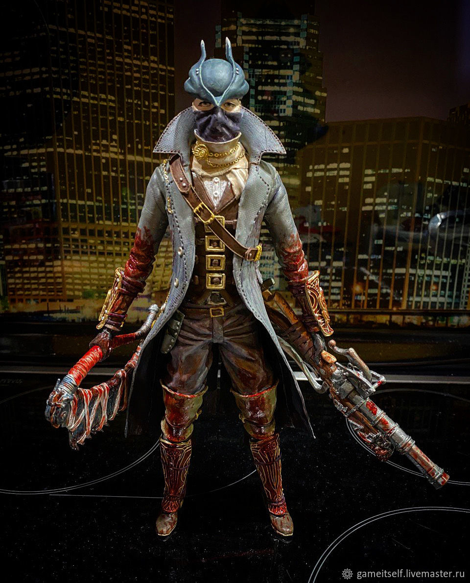 Bloodborne Hunter from the game Bloodborne, Miniature figurines, Moscow,  Фото №1