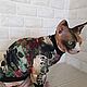Одежда для кошек Рубашка "Мистика". Одежда для питомцев. Happy-Sphynx. Интернет-магазин Ярмарка Мастеров.  Фото №2