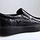 Слипоны из натуральной кожи крокодила IMA7001B. Слипоны. CrocShop товары из экзотической кожи. Ярмарка Мастеров.  Фото №11