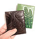Brown Credit Card Holder. Business card holders. Two Starlings. My Livemaster. Фото №6