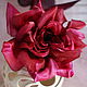 Роза 'Анна' брошь цветы из шелка, Цветы, Нижний Новгород,  Фото №1