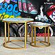 Журнальный столик PANAMA. Столы. BULL WULL FURNITURE. Интернет-магазин Ярмарка Мастеров.  Фото №2