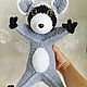 Вязаная игрушка енот амигуруми, Амигуруми куклы и игрушки, Москва,  Фото №1
