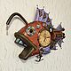 Заказать Часы  в стиле стимпанк " Grase". steampunkclock777. Ярмарка Мастеров. . Прикольные подарки Фото №3
