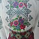 Women's shirt with embroidery. Embroidery 'Spring'. Blouses. MARUSYA-KUZBASS (Marusya-Kuzbass). My Livemaster. Фото №6