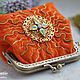 Miniature purse: ' juicy Mandarin'. Clasp Bag. taniakontis. Online shopping on My Livemaster.  Фото №2