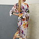 Order Dress from staple floral summer loose bat sleeves. Voielle. Livemaster. . Dresses Фото №3