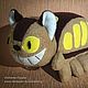 Котобус / Мой сосед Тоторо/Toy / My neighbor totoro / fluffy  catbus. Мягкие игрушки. Галина Додонова. Интернет-магазин Ярмарка Мастеров.  Фото №2