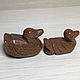 Заказать Tangerine ducks made of brown aventurine. Red-Ship. Ярмарка Мастеров. . Feng Shui Figurine Фото №3