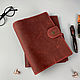 Order A5 notebook made of genuine leather. KullikovCraft. Livemaster. . Notebook Фото №3