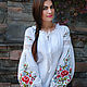 Embroidered blouse ' Flower Novella-2', Blouses, Vinnitsa,  Фото №1
