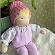 Кукла-младенец 20-24 см. Вальдорфские куклы и звери. Alla  (Waldorf doll&toy). Ярмарка Мастеров.  Фото №5