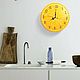 Lemon Clock, Lemon Decor, Kitchen Clock, Lemon Wall Art, Wall Clock. Watch. Clocks for Home (Julia). My Livemaster. Фото №4